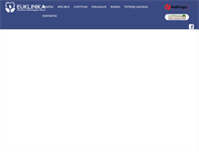 Tablet Screenshot of euklinika.lt